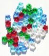 50 8mm Transparent Star Bead Mix Pack